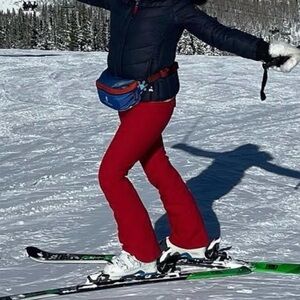 Red Ski Pants by Bogner Fire + Ice size 6